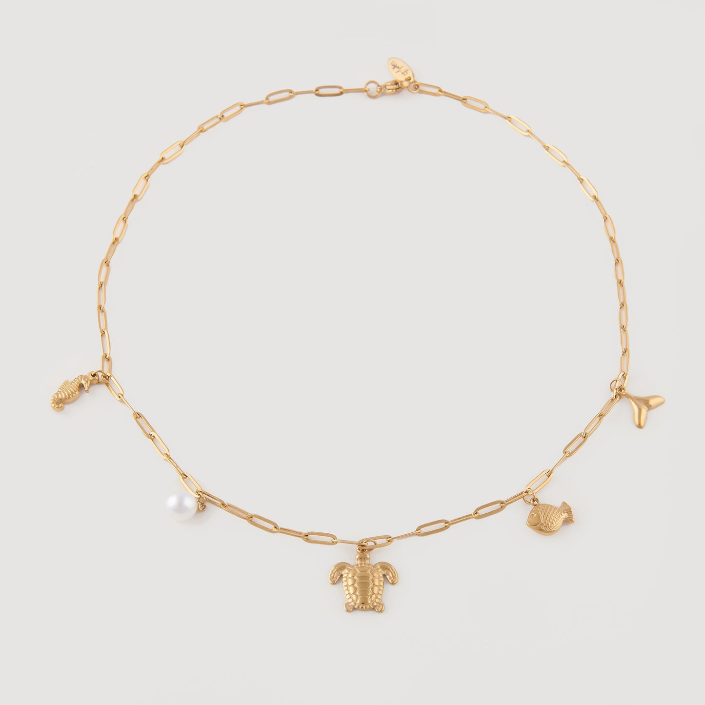 Turtle Charm Necklace