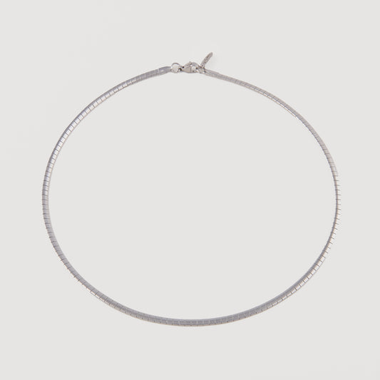 White Phyton Necklace