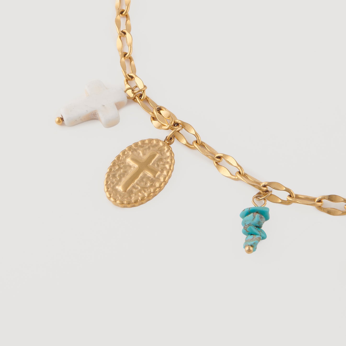 White Saintorini Necklace