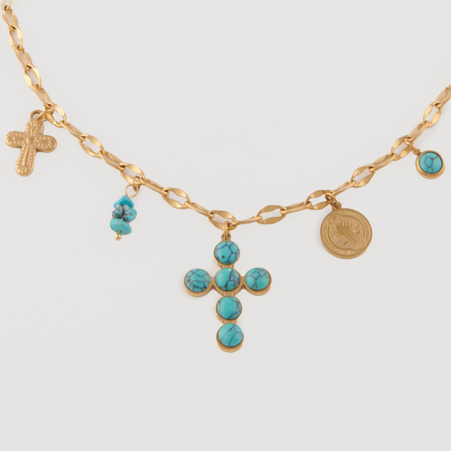 White Saintorini Necklace