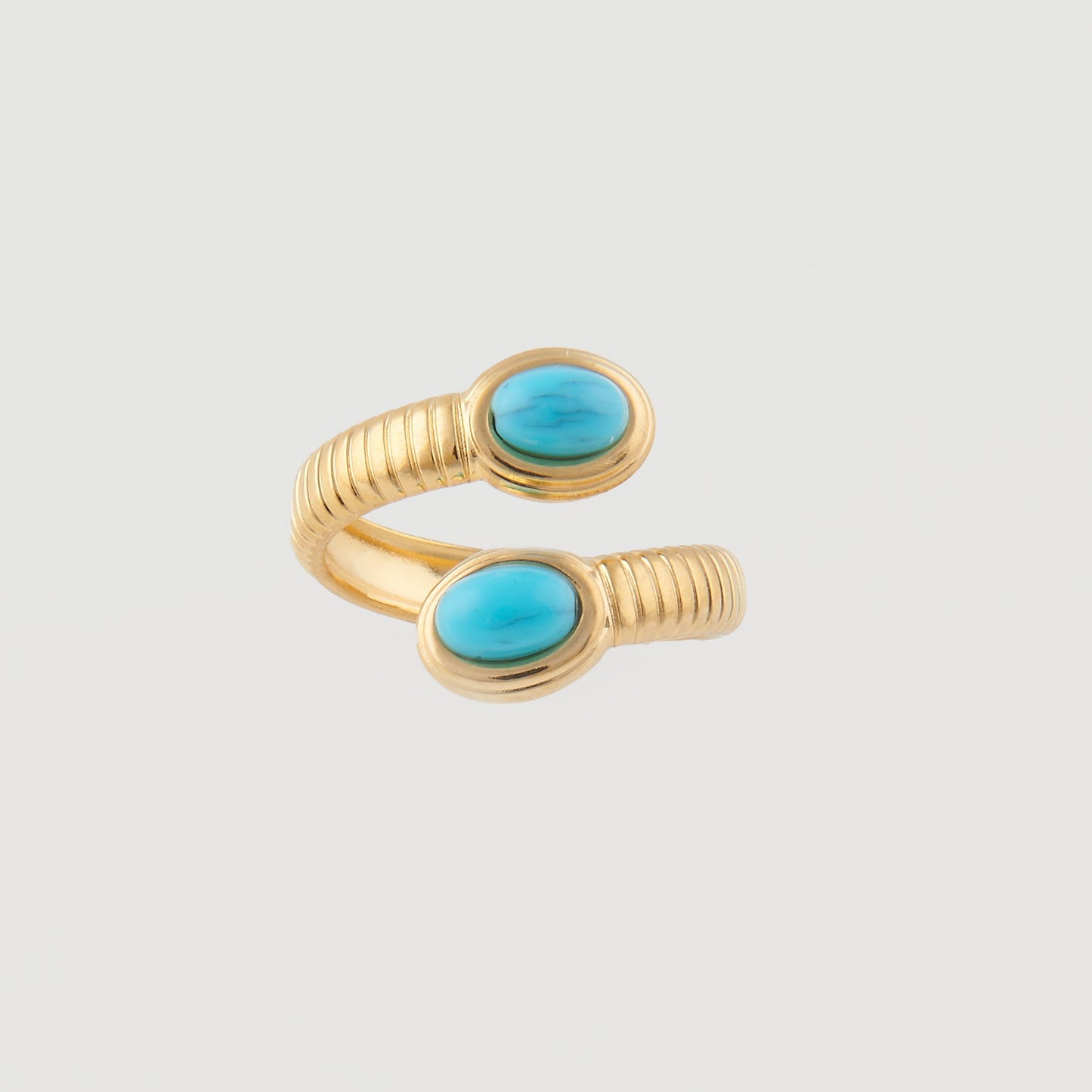 White Saintorini Ring