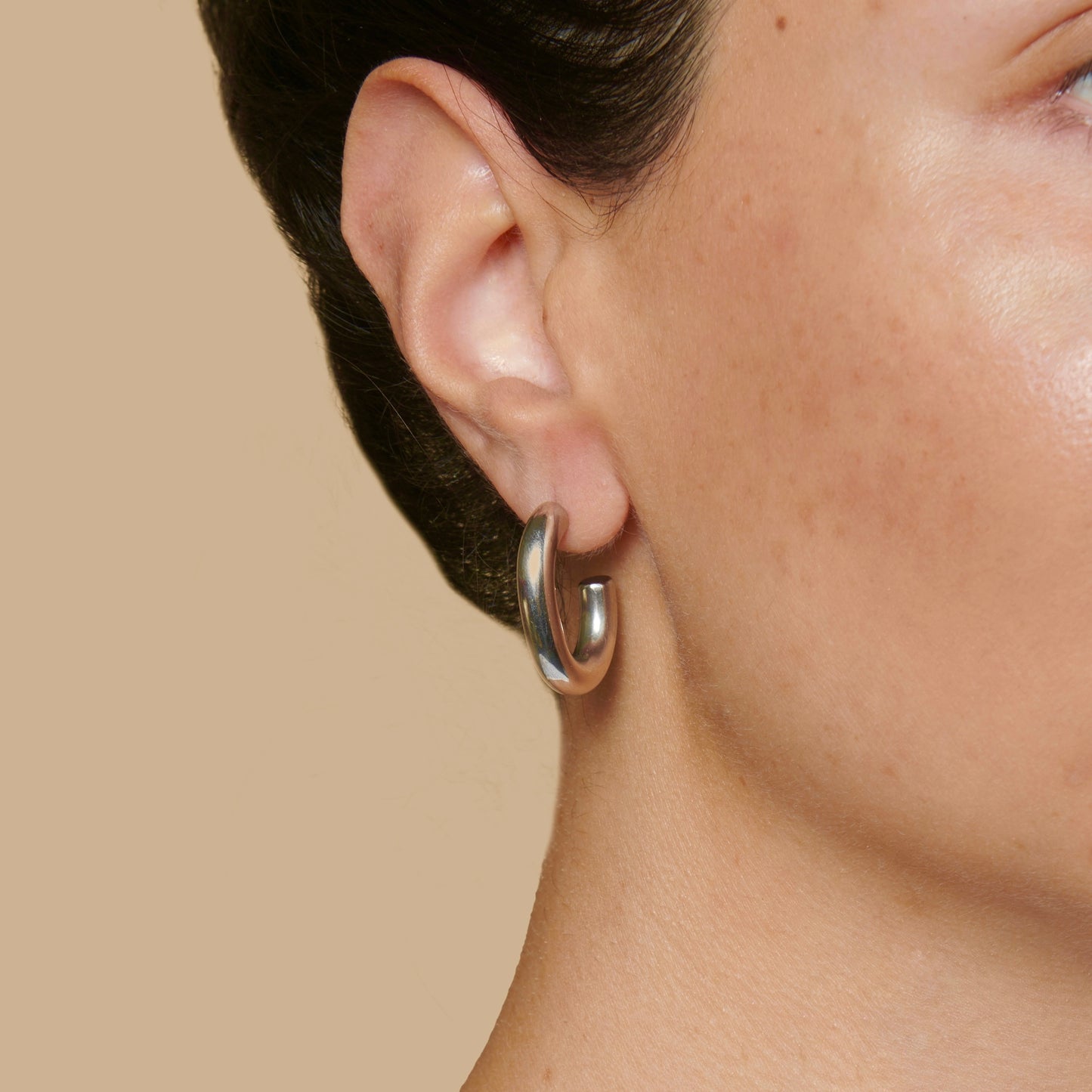 Avenue Half Hoop Earrings
